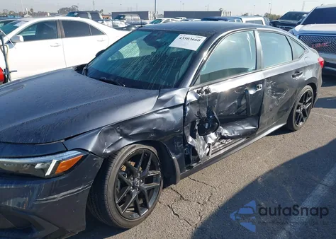 2023 Honda Civic Sport z USA, uszkodzony, nr VIN 2HGFE2F59PH537208